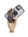 Kup Etui z uchwytem na palec Bizon Case Hybrid Ring do Samsung Galaxy M33 5G przydymione z czarną ramką - BIZ1330 - {ean13} - Sklep Home Screen