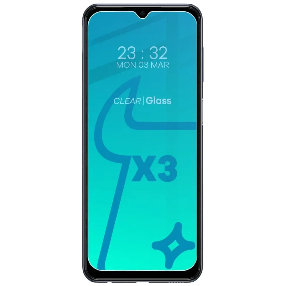3x Szkło na ekran + szkło na aparat BIZON Clear 2 do Samsung Galaxy M33 5G