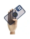 Kup Bizon Case Hybrid Ring Samsung Galaxy M33 5G füstös színű, sötétkék kerettel - BIZ1333 - {ean13} - Sklep Home Screen