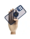 Kup Bizon Case Hybrid Ring Samsung Galaxy M33 5G füstös színű, sötétkék kerettel - BIZ1333 - {ean13} - Sklep Home Screen