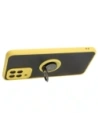 Kup Bizon Case Hybrid Ring Samsung Galaxy M33 5G fumuriu cu un cadru galben - BIZ1340 - {ean13} - Sklep Home Screen