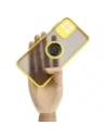 Kup Etui s úchopem na prst Bizon Case Hybrid Ring do Samsung Galaxy M33 5G kouřové s žlutým rámečkem - BIZ1340 - {ean13} - Sklep Home Screen