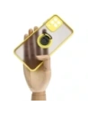Kup Etui z uchwytem na palec Bizon Case Hybrid Ring do Samsung Galaxy M33 5G przydymione z żółtą ramką - BIZ1340 - {ean13} - Sklep Home Screen