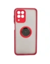 Kup Etui z uchwytem na palec Bizon Case Hybrid Ring do Samsung Galaxy M33 5G przydymione z czerwoną ramką - BIZ1341 - {ean13} - Sklep Home Screen