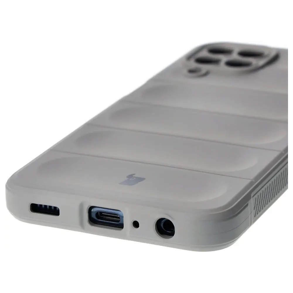 Pancerne etui Bizon Case Tur do Samsung Galaxy M33 5G jasnoszare