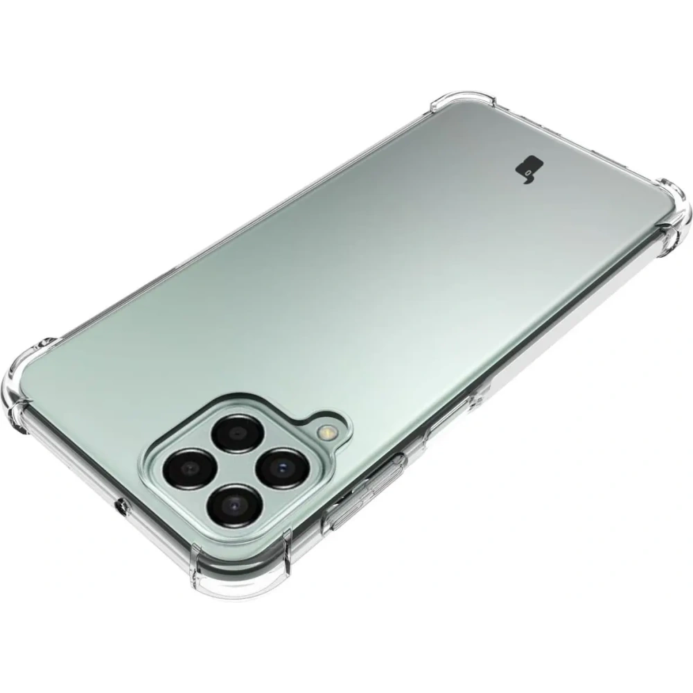 Etui + 2x szkło na ekran + obiektyw Bizon Case Clear Pack do Samsung Galaxy M33 5G przezroczyste