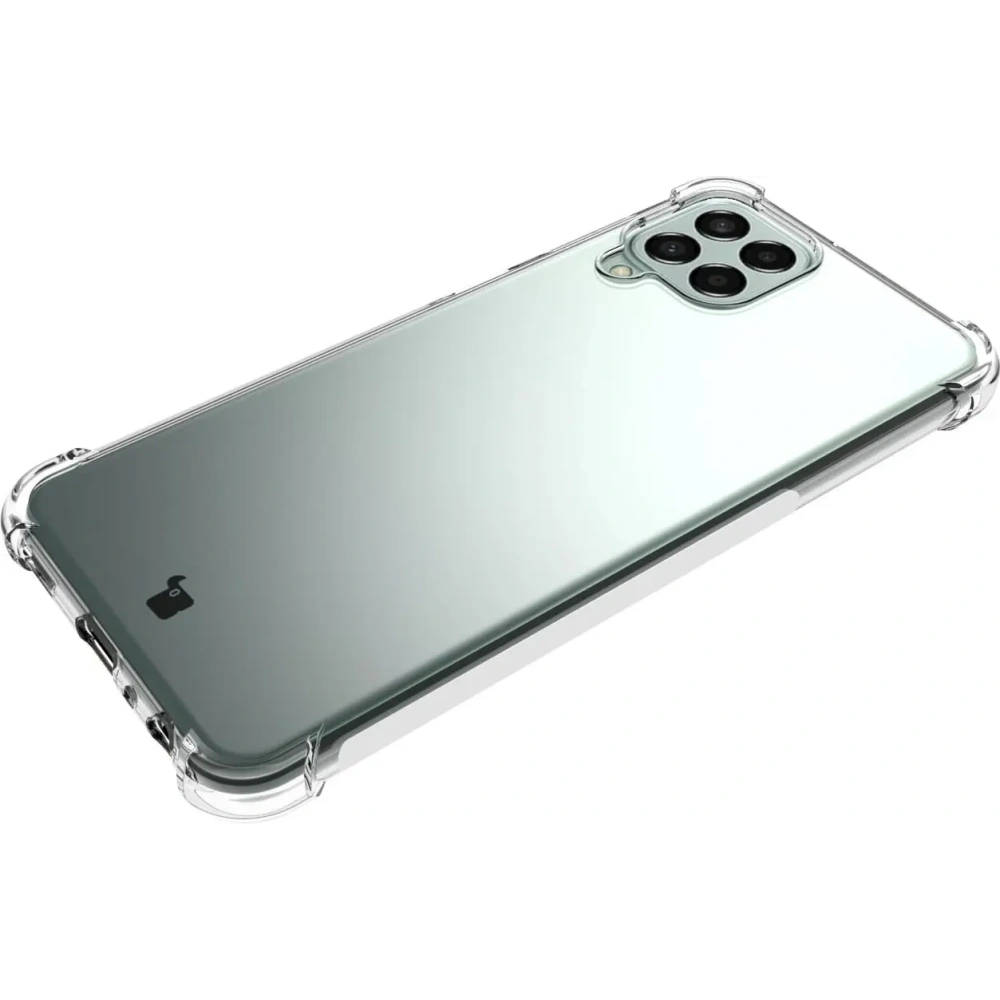 Etui + 2x szkło na ekran + obiektyw Bizon Case Clear Pack do Samsung Galaxy M33 5G przezroczyste