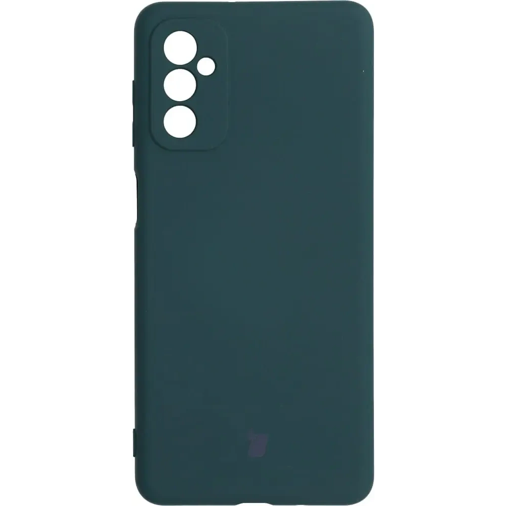 Etui Bizon Case Silicone do Samsung Galaxy M52 ciemnozielone