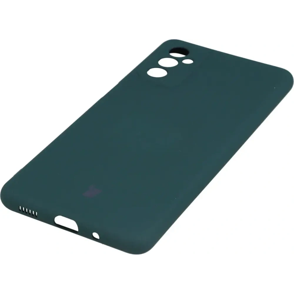 Etui Bizon Case Silicone do Samsung Galaxy M52 ciemnozielone