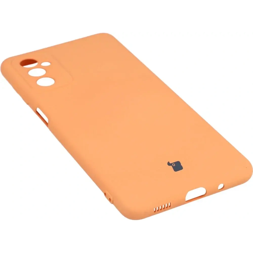 Etui Bizon Case Silicone do Samsung Galaxy M52 pomarańczowe