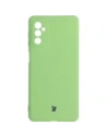Etui Bizon Case Silicone do Galaxy M52, jasnozielone