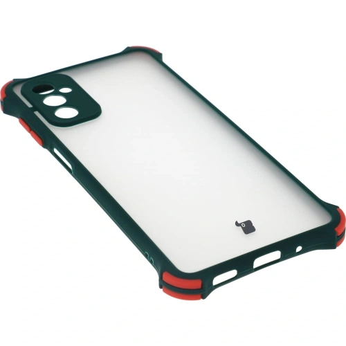 Kup Bizon Case AntiShock Hybrid Samsung Galaxy M52 dunkelgrün - BIZ7618 - {ean13} - Sklep Home Screen