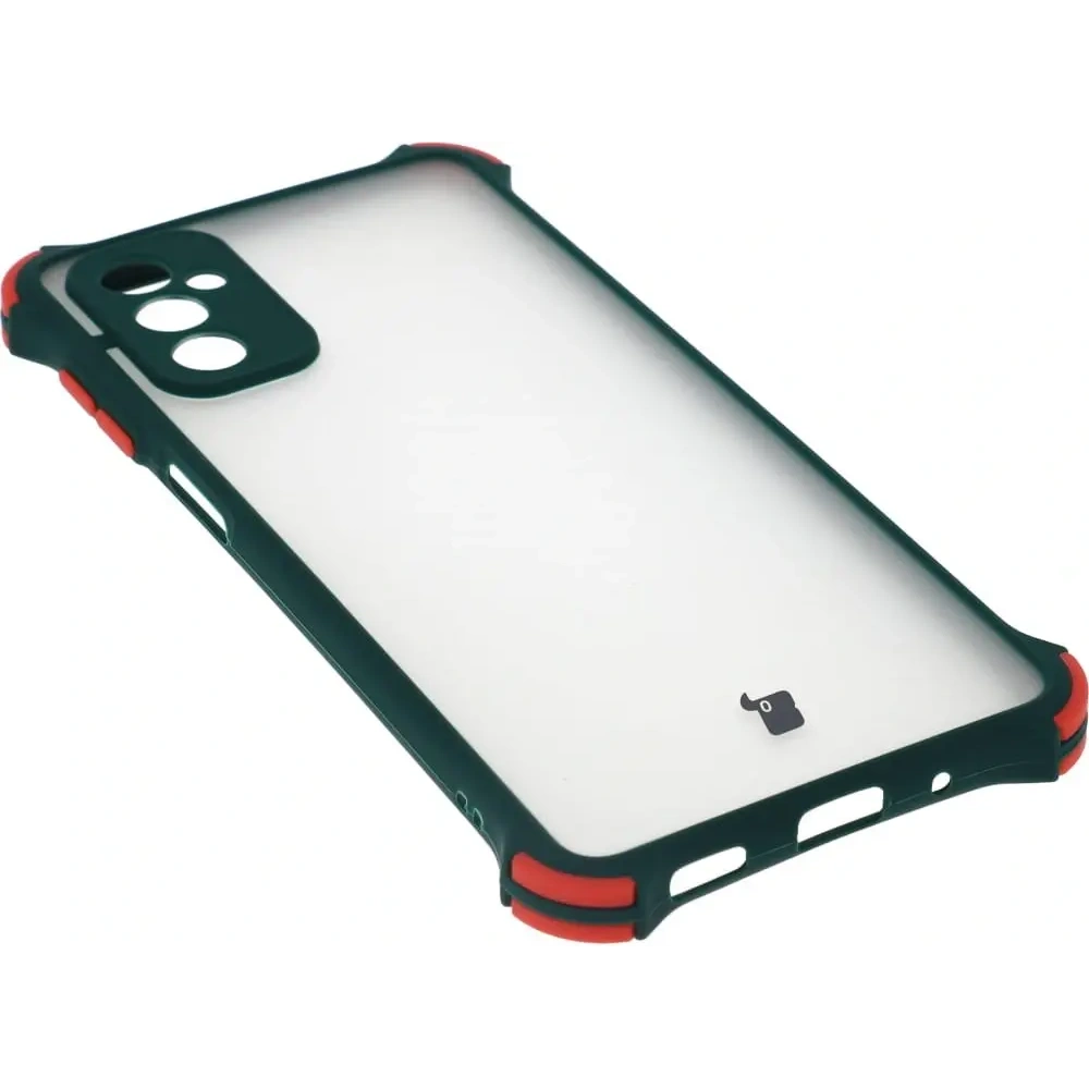 Etui Bizon Case AntiShock Hybrid do Samsung Galaxy M52 ciemnozielone