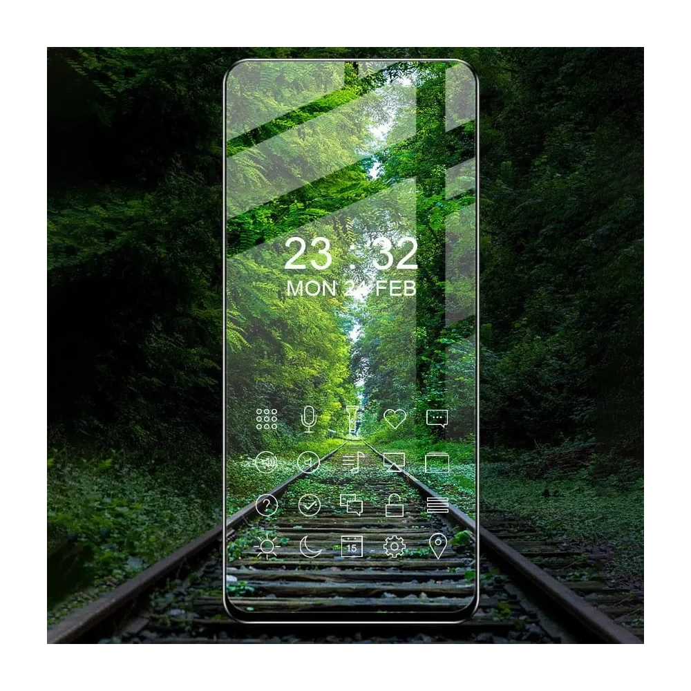 Szkło hartowane Bizon Glass Edge do Samsung Galaxy M52 czarne