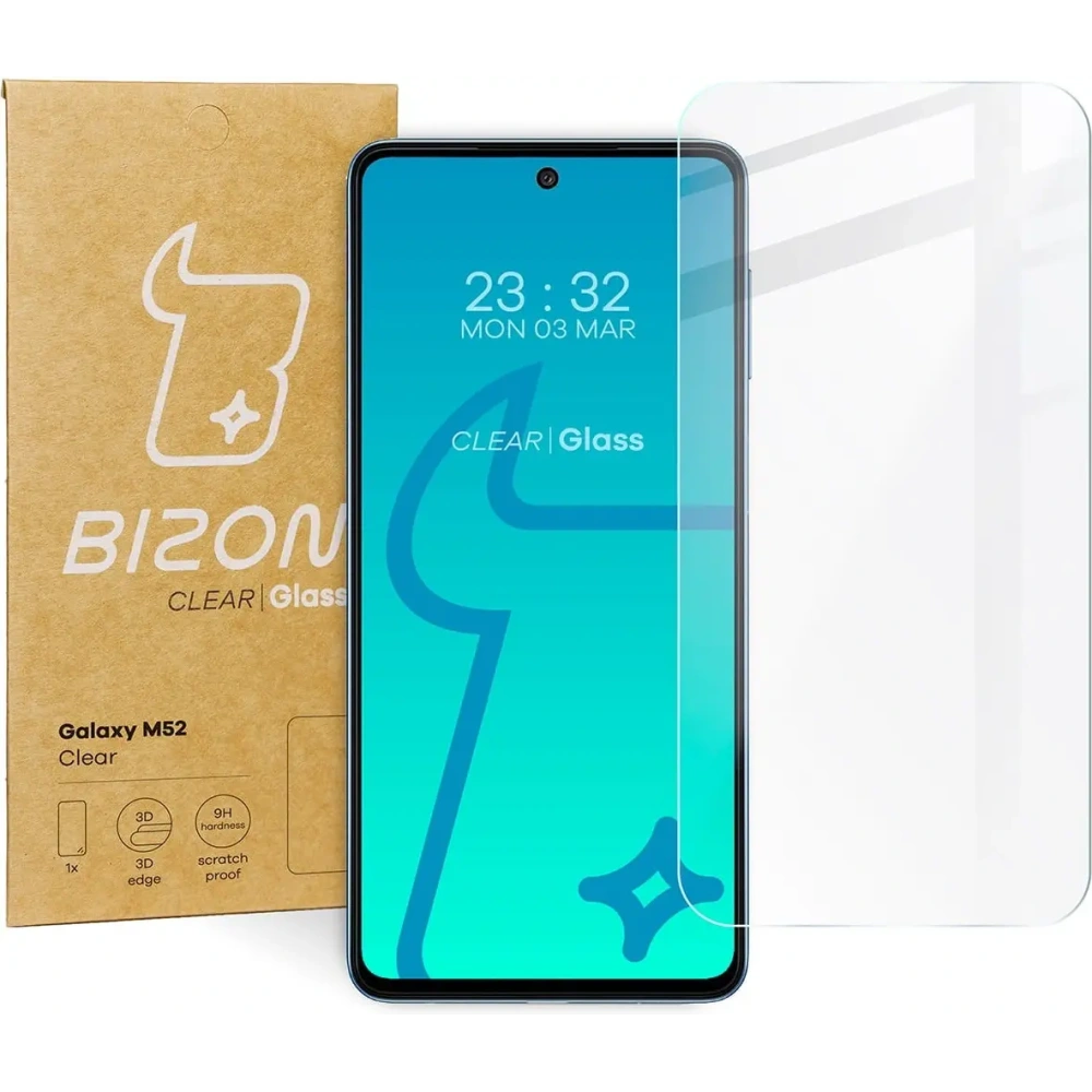 Szkło hartowane Bizon Glass Clear do Samsung Galaxy M52 5G