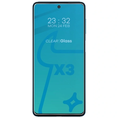 Kup Bizon üveg Átlátszó edzett üveg - 3 db. + lencse üveg Samsung Galaxy M52 - BIZ1364 - {ean13} - Sklep Home Screen