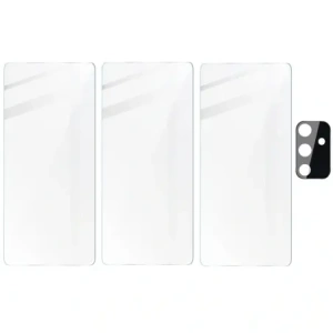 Kup Bizon Glass Clear sticlă securizată - 3 buc. + sticlă lentilă Samsung Galaxy M52 - BIZ1364 - {ean13} - Sklep Home Screen