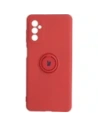 Bizon Case Silikonring Samsung Galaxy M52 dunkelrosa