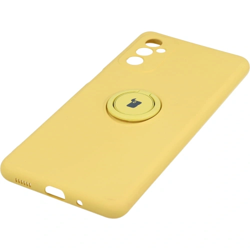 Kup Etui Bizon Case Silicone Ring do Galaxy M52, żółte - BIZ7629 - {ean13} - Sklep Home Screen