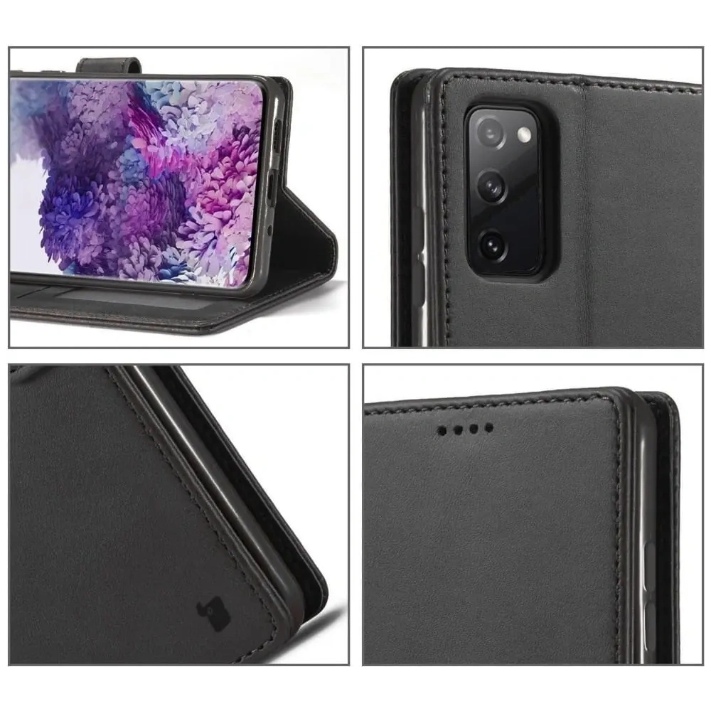 Etui Bizon Case Wallet do Samsung Galaxy M52 5G czarne