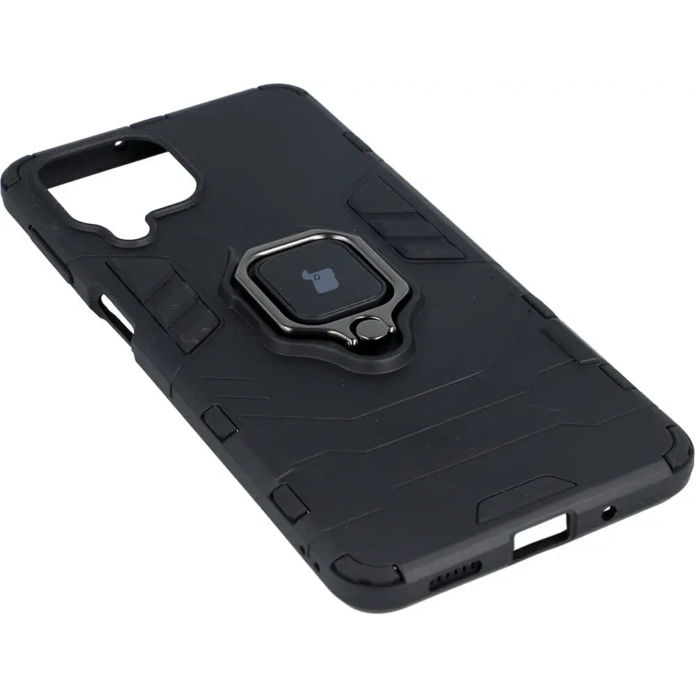 Etui Bizon Case Armor Ring do Samsung Galaxy M53 5G czarne