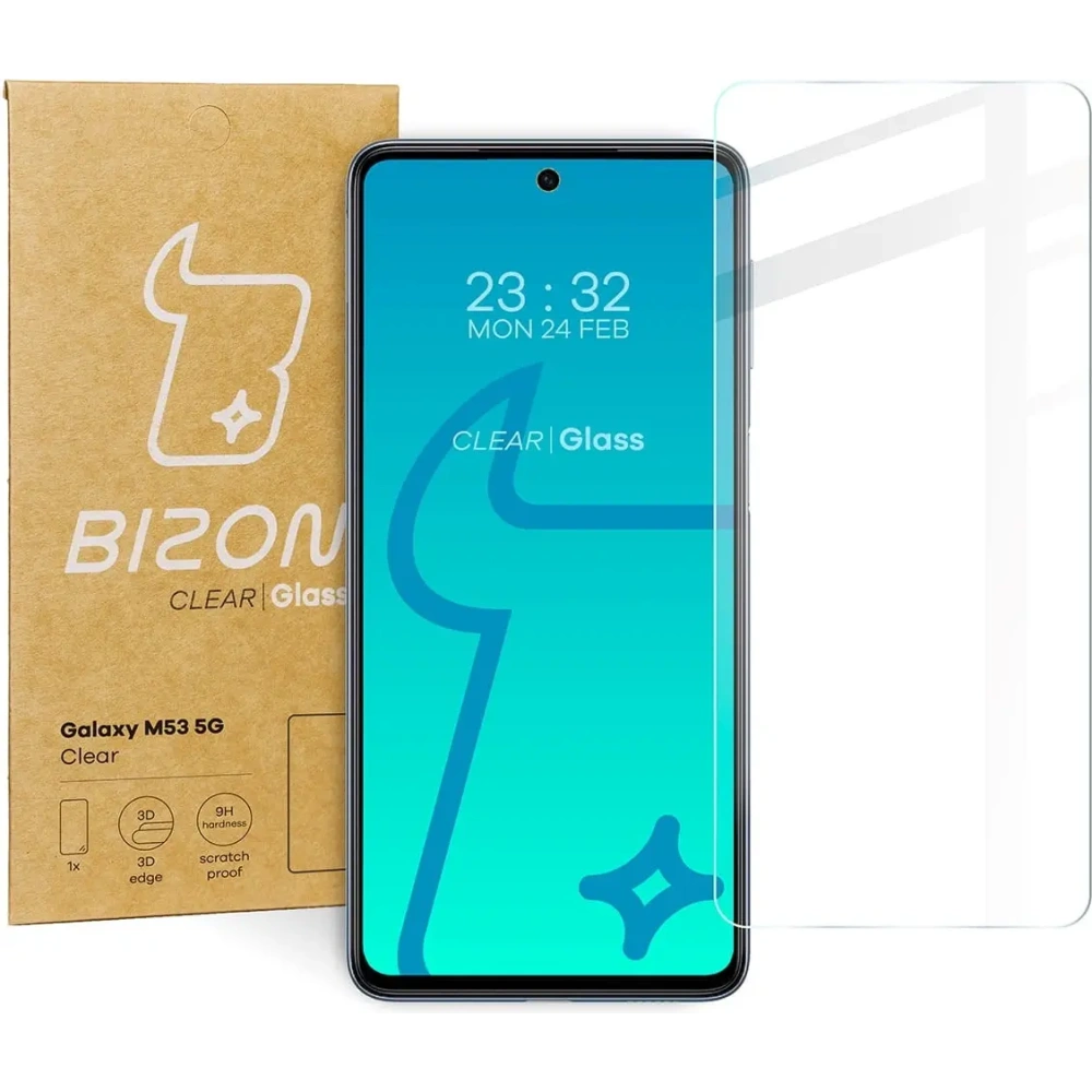 Szkło hartowane Bizon Glass Clear do Samsung Galaxy M53 5G
