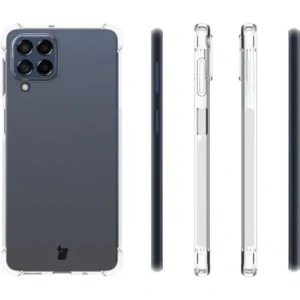 Kup Etui + 2x szkło na ekran + szkło na obiektyw Bizon Case Clear Pack do Samsung Galaxy M53 5G przezroczyste - BIZ7640 - {ean13} - Sklep Home Screen