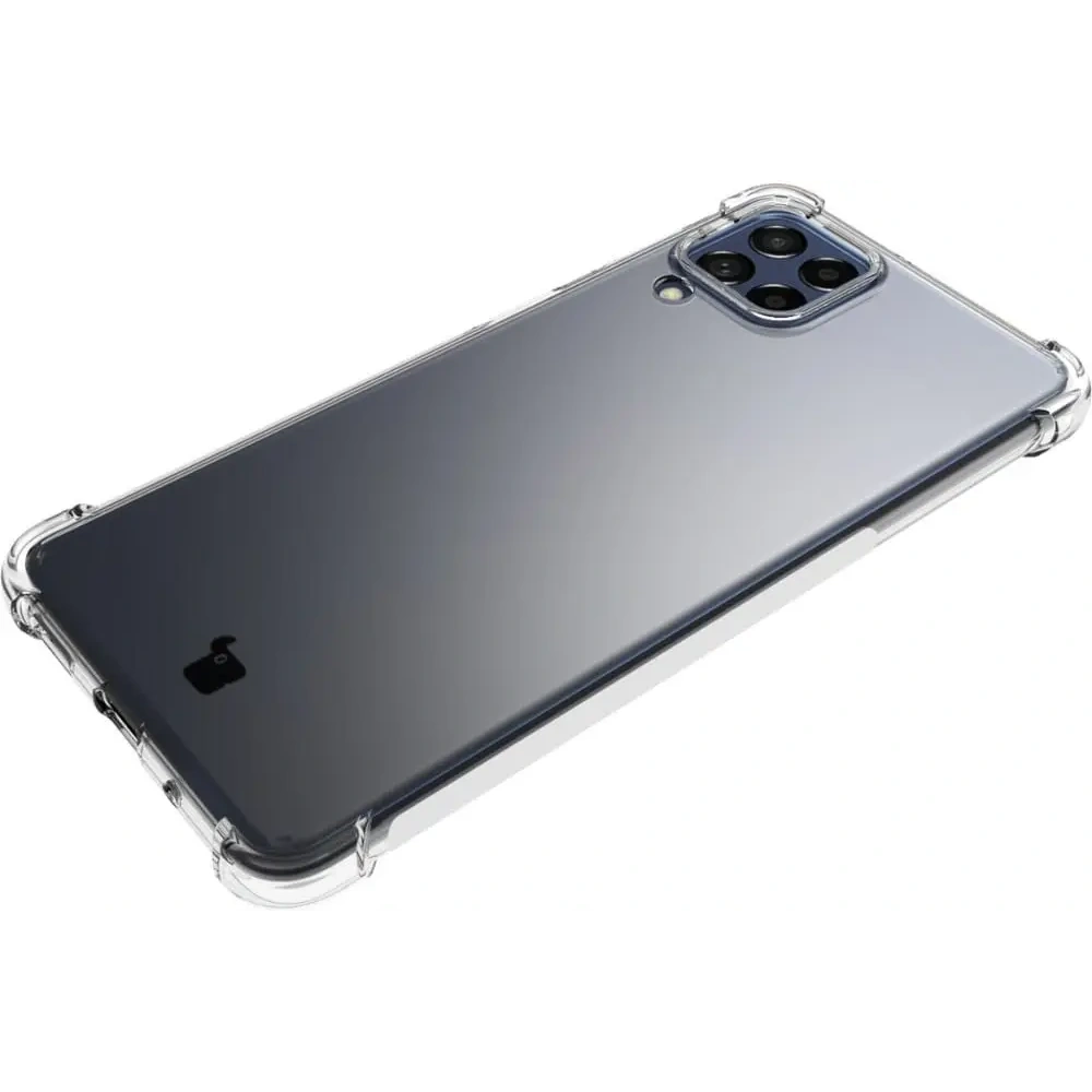 Etui + 2x szkło na ekran + szkło na obiektyw Bizon Case Clear Pack do Samsung Galaxy M53 5G przezroczyste