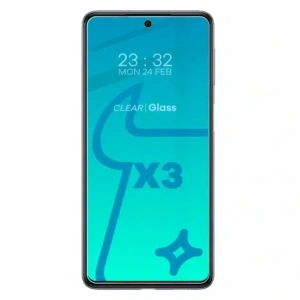 Kup Szkło hartowane Bizon Glass Clear - 3 szt. + obiektyw Samsung Galaxy M53 5G - BIZ1385 - {ean13} - Sklep Home Screen