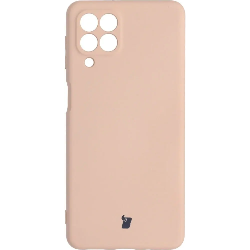 Etui Bizon Case Silicone do Samsung Galaxy M53 5G jasnoróżowe