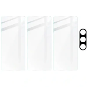 Kup 3x Szkło na ekran + szkło na aparat BIZON Clear 2 Pack do Samsung Galaxy M54 5G - BIZ7654 - {ean13} - Sklep Home Screen