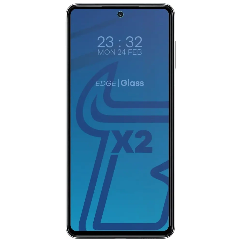 2x Szkło na ekran + szkło na aparat BIZON Edge 2 Pack do Samsung Galaxy M54 5G