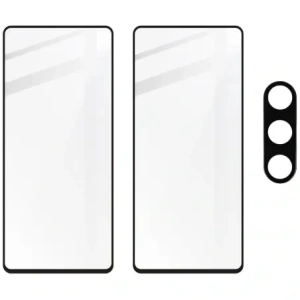 Kup 2x Szkło na ekran + szkło na aparat BIZON Edge 2 Pack do Samsung Galaxy M54 5G - BIZ7657 - {ean13} - Sklep Home Screen