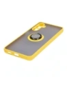 Buy Bizon Case Hybrid Ring Samsung Galaxy M54 5G smoky with a yellow frame - BIZ1409 - {ean13} - Home Screen Store Europe