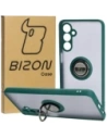 Kup Etui z uchwytem na palec Bizon Case Hybrid Ring do Samsung Galaxy M54 5G przydymione z ciemnozieloną ramką - BIZ7662 - {ean13} - Sklep Home Screen