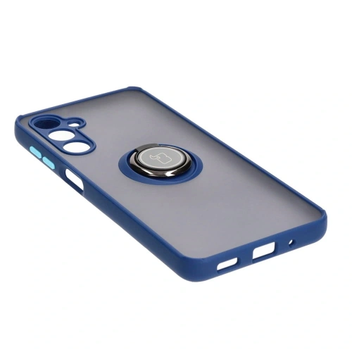 Kup Bizon Case Hybrid Ring Samsung Galaxy M54 5G fumuriu cu un cadru albastru închis - BIZ7663 - {ean13} - Sklep Home Screen