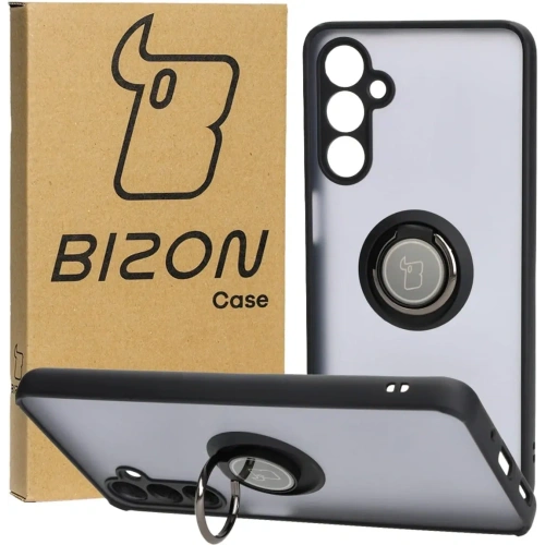 Kup Bizon Case Hybrid Ring Samsung Galaxy M54 5G rauchig mit einem schwarzen Rahmen - BIZ7664 - {ean13} - Sklep Home Screen