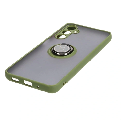 Kup Bizon Case Hybrid Ring Samsung Galaxy M54 5G füstös zöld kerettel - BIZ7665 - {ean13} - Sklep Home Screen