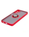 Kup Bizon Case Hybrid Ring Samsung Galaxy M54 5G füstös piros kerettel - BIZ7668 - {ean13} - Sklep Home Screen
