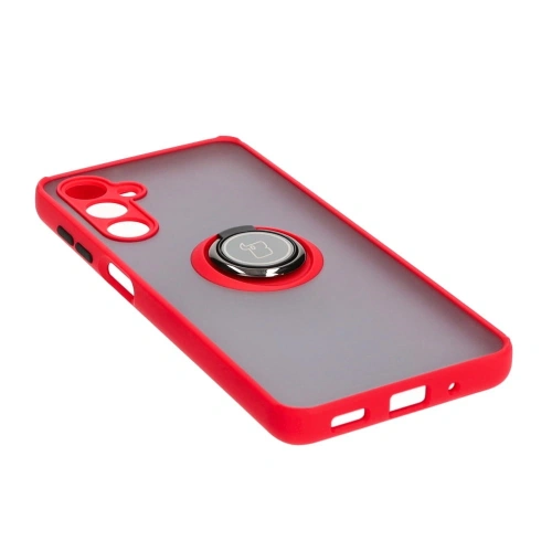 Kup Bizon Case Hybrid Ring Samsung Galaxy M54 5G füstös piros kerettel - BIZ7668 - {ean13} - Sklep Home Screen