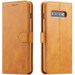 Kup Bizon Case Wallet Samsung Galaxy S10e hellbraun - BIZ7672 - {ean13} - Sklep Home Screen