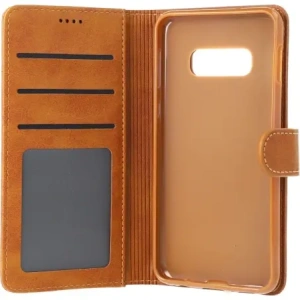 Buy Bizon Case Wallet Samsung Galaxy S10e light brown - BIZ7672 - {ean13} - Home Screen Store Europe