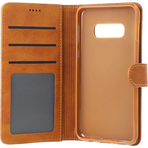 Kup Bizon Case Wallet Samsung Galaxy S10e hellbraun - BIZ7672 - {ean13} - Sklep Home Screen