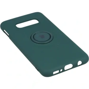 Buy Bizon Case Silicone Ring Samsung Galaxy S10e dark green - BIZ7673 - {ean13} - Home Screen Store Europe