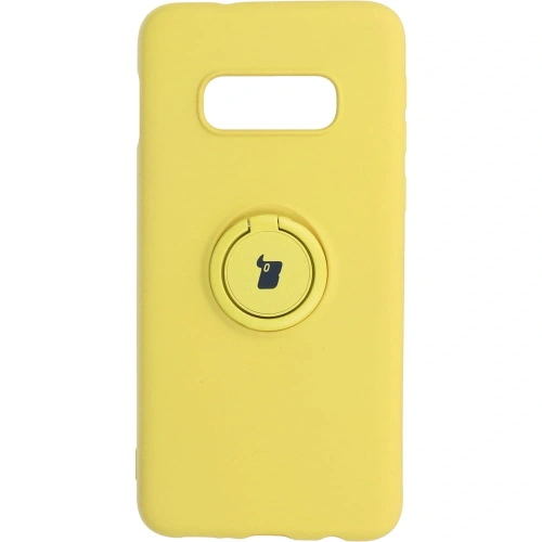 Kup Bizon Case Inel din Silicon Samsung Galaxy S10e galben - BIZ7679 - {ean13} - Sklep Home Screen