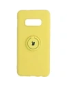 Bizon Case Inel din Silicon Samsung Galaxy S10e galben