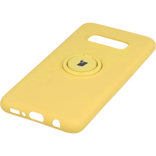 Kup Bizon Case Inel din Silicon Samsung Galaxy S10e galben - BIZ7679 - {ean13} - Sklep Home Screen