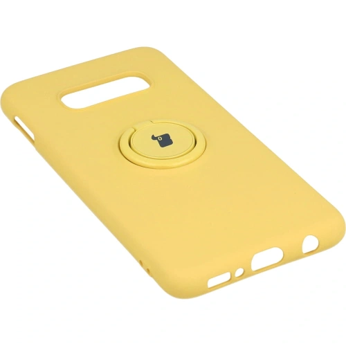 Buy Bizon Case Silicone Ring Samsung Galaxy S10e yellow - BIZ7679 - {ean13} - Home Screen Store Europe