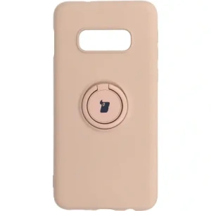 Kup Etui Bizon Case Silicone Ring do Samsung Galaxy S10e jasnoróżowe - BIZ7681 - {ean13} - Sklep Home Screen