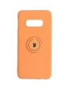 Bizon Case Silicone Ring Samsung Galaxy S10e orange